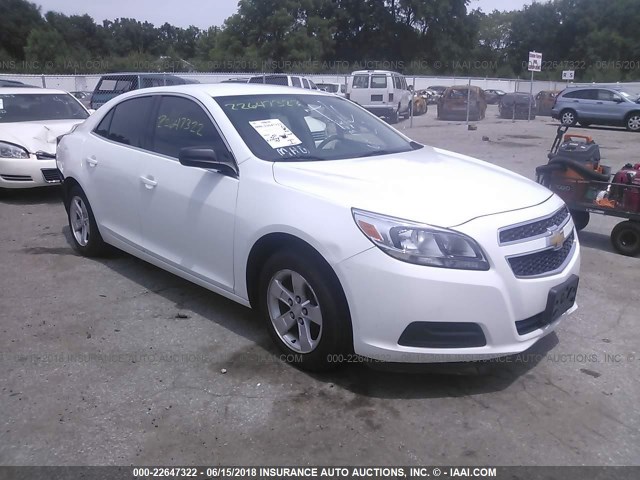 1G11B5SA6DF182851 - 2013 CHEVROLET MALIBU LS Ақ фото 1