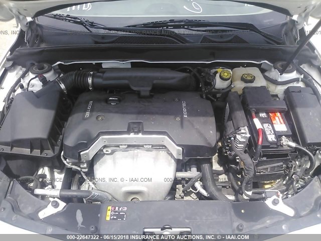 1G11B5SA6DF182851 - 2013 CHEVROLET MALIBU LS Ақ фото 10
