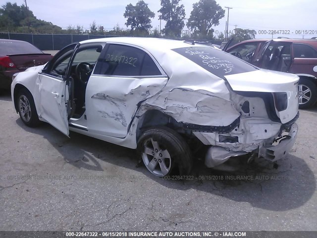 1G11B5SA6DF182851 - 2013 CHEVROLET MALIBU LS Ақ фото 3