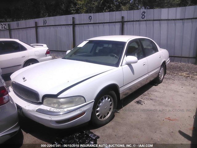 1G4CW52K5W4626695 - 1998 BUICK PARK AVENUE  WHITE photo 2