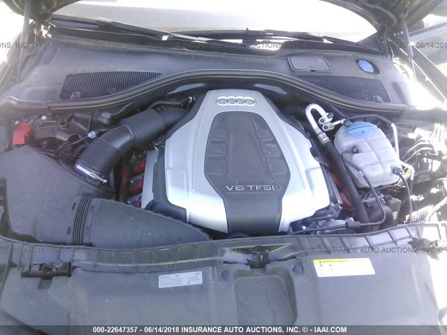 WAUH2AFC2HN028382 - 2017 AUDI A6 PRESTIGE შავი ფოტო 10