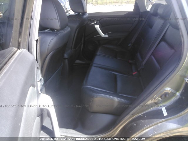 5J8TB18568A006941 - 2008 ACURA RDX TECHNOLOGY GRAY photo 8