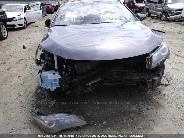 4T1BF1FK1HU443019 - 2017 TOYOTA CAMRY LE/XLE/SE/XSE GRAY photo 6