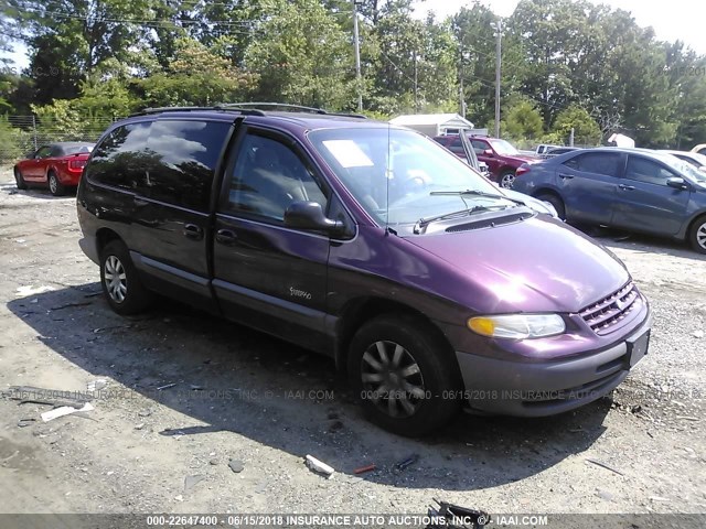 2P4GP44RXWR688125 - 1998 PLYMOUTH GRAND VOYAGER SE/EXPRESSO BURGUNDY photo 1