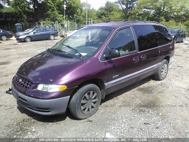 2P4GP44RXWR688125 - 1998 PLYMOUTH GRAND VOYAGER SE/EXPRESSO BURGUNDY photo 2
