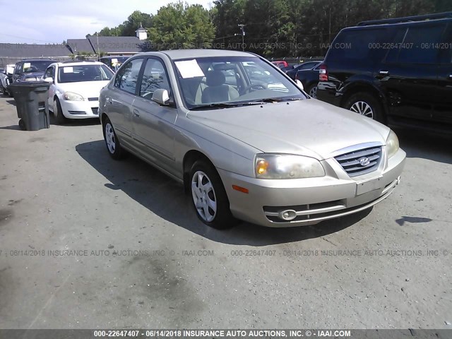 KMHDN46D35U150832 - 2005 HYUNDAI ELANTRA GLS/GT SILVER photo 1