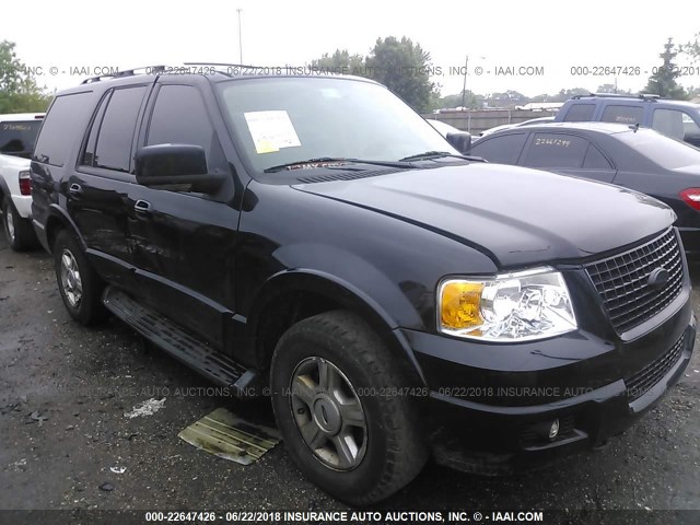 1FMFU20525LA07412 - 2005 FORD EXPEDITION LIMITED BLACK photo 1