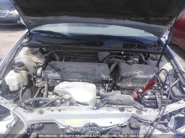 4T1BE32K23U782479 - 2003 TOYOTA CAMRY LE/XLE/SE ვერცხლისფერი ფოტო 10