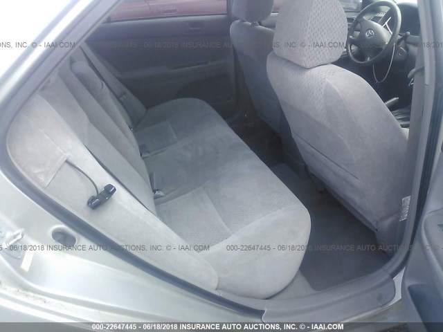 4T1BE32K23U782479 - 2003 TOYOTA CAMRY LE/XLE/SE ვერცხლისფერი ფოტო 8