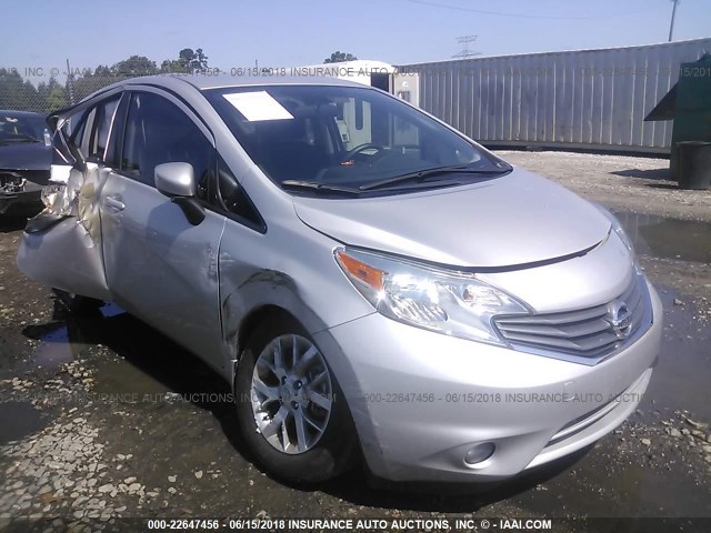 3N1CE2CP0GL404726 - 2016 NISSAN VERSA NOTE S/S PLUS/SV/SL/SR SILVER photo 1