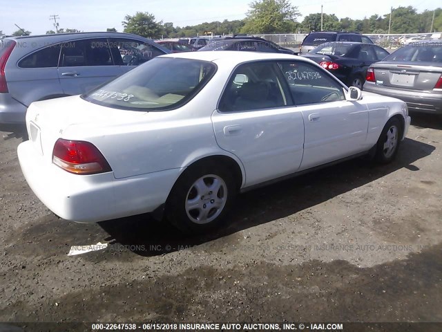 JH4UA2652TC019518 - 1996 ACURA 2.5TL Білий фото 4