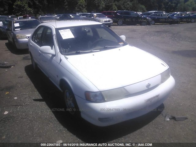 1N4AB41D3XC731382 - 1999 NISSAN SENTRA XE/GXE WHITE photo 1