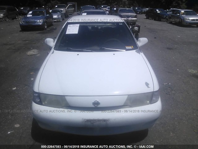 1N4AB41D3XC731382 - 1999 NISSAN SENTRA XE/GXE WHITE photo 6