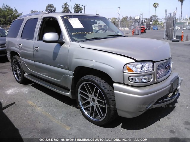 1GKEK63U44J127257 - 2004 GMC YUKON DENALI Champagne photo 1