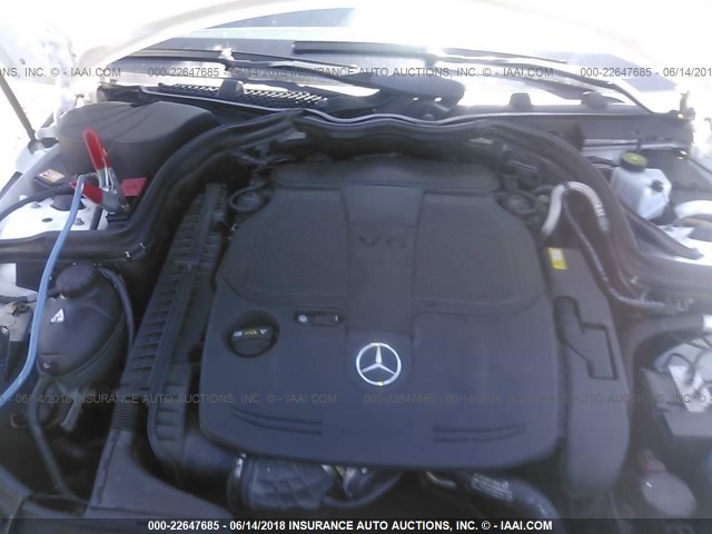 WDDGJ8JB8DG042476 - 2013 MERCEDES-BENZ C 350 4MATIC WHITE photo 10