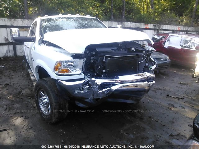 3C6UD5PL4CG337815 - 2012 DODGE RAM 2500 LONGHORN WHITE photo 6