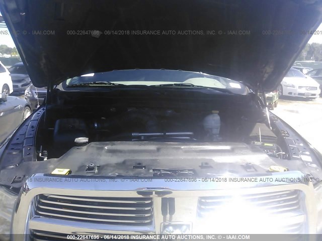 3D7TT2CT4BG508367 - 2011 DODGE RAM 2500 BLACK photo 10