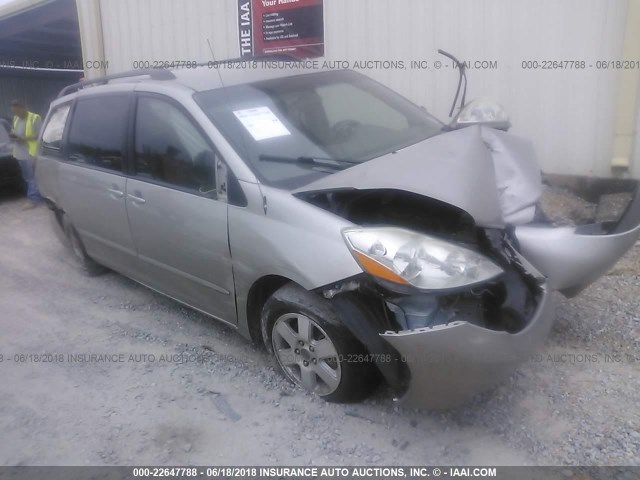 5TDZA23C46S503588 - 2006 TOYOTA SIENNA CE/LE BEIGE photo 1