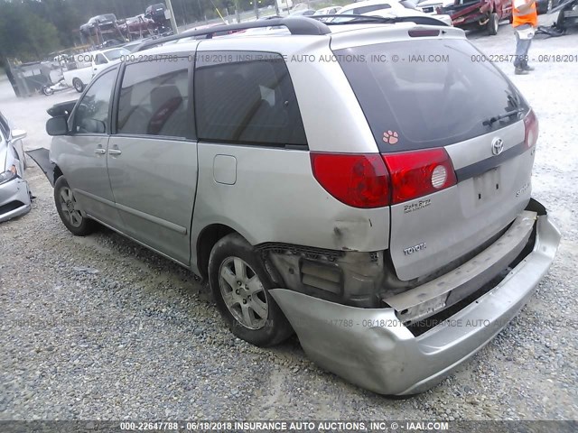 5TDZA23C46S503588 - 2006 TOYOTA SIENNA CE/LE BEIGE photo 3