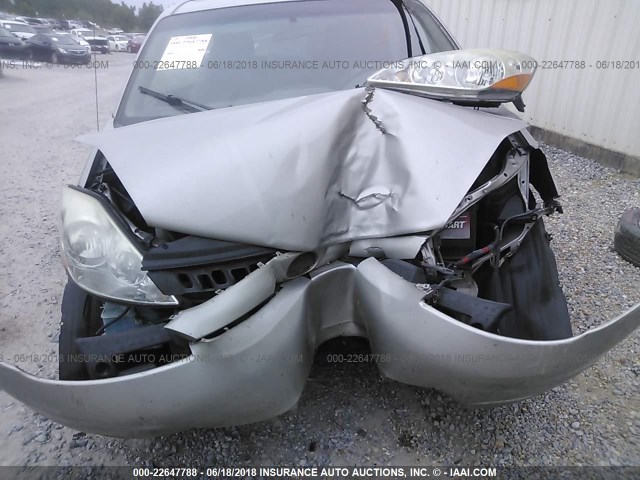 5TDZA23C46S503588 - 2006 TOYOTA SIENNA CE/LE BEIGE photo 6