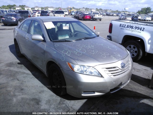 4T1BE46K07U627595 - 2007 TOYOTA CAMRY NEW GENERAT CE/LE/XLE/SE GOLD photo 1