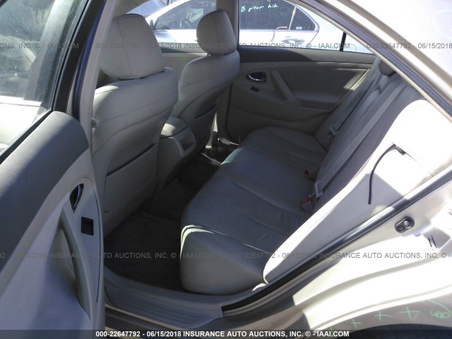 4T1BE46K07U627595 - 2007 TOYOTA CAMRY NEW GENERAT CE/LE/XLE/SE GOLD photo 8