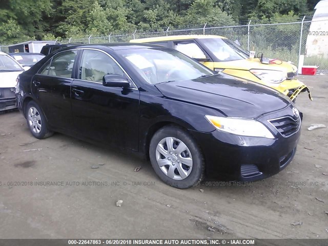 4T1BF3EKXBU202354 - 2011 TOYOTA CAMRY SE/LE/XLE BLACK photo 1