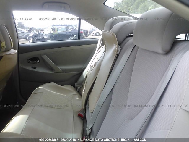 4T1BF3EKXBU202354 - 2011 TOYOTA CAMRY SE/LE/XLE BLACK photo 8