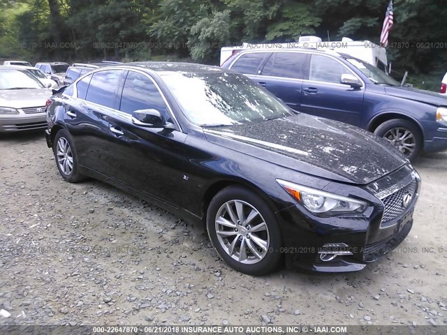 JN1BV7AR2EM683371 - 2014 INFINITI Q50 PREMIUM/SPORT BLACK photo 1