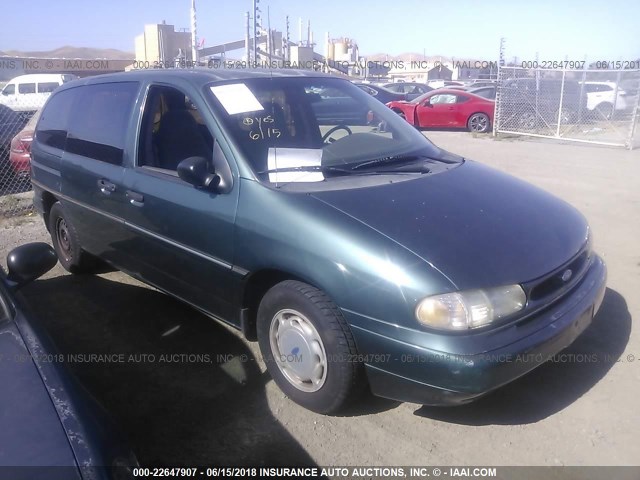 2FMDA5141SBB99621 - 1995 FORD WINDSTAR WAGON GREEN photo 1