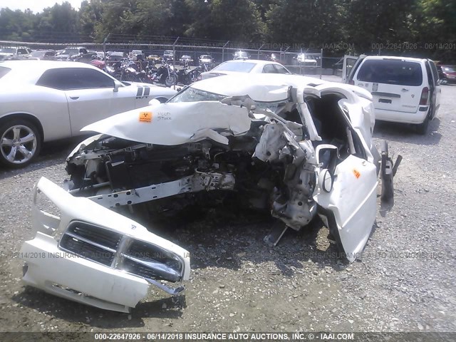 2B3CA3CV6AH187097 - 2010 DODGE CHARGER SXT WHITE photo 6