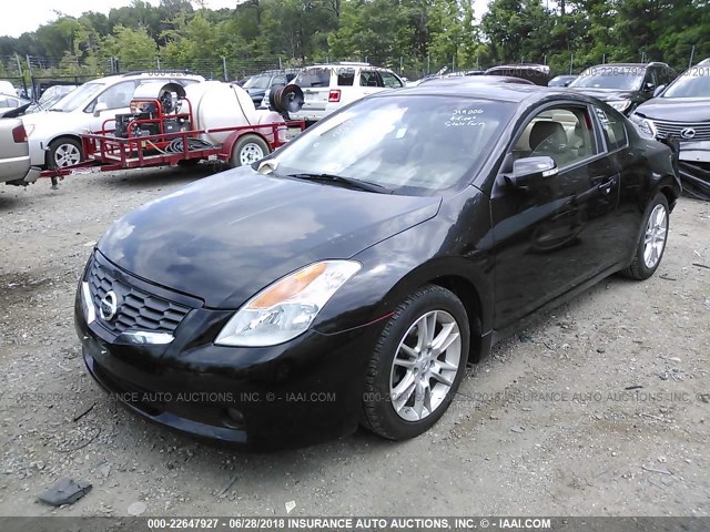 1N4BL24E78C172317 - 2008 NISSAN ALTIMA 3.5SE BLACK photo 2