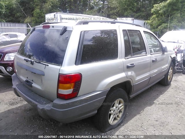 1J4GW48S24C123002 - 2004 JEEP GRAND CHEROKEE LAREDO/COLUMBIA/FREEDOM 棕色 照片 4
