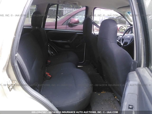 1J4GW48S24C123002 - 2004 JEEP GRAND CHEROKEE LAREDO/COLUMBIA/FREEDOM 棕色 照片 8