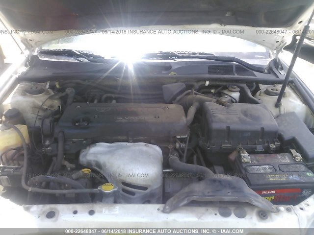4T1BE32K24U364750 - 2004 TOYOTA CAMRY LE/XLE/SE თეთრი ფოტო 10