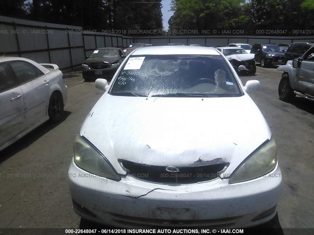 4T1BE32K24U364750 - 2004 TOYOTA CAMRY LE/XLE/SE თეთრი ფოტო 6