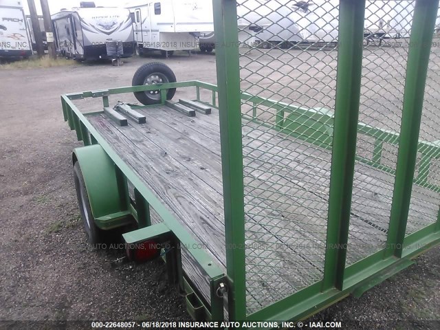 5FWUS14178R011159 - 2007 DIAMOND STEEL COMPANY TRAILER  GREEN photo 3