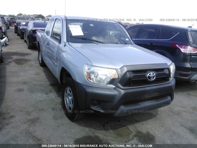5TFTX4CN8CX015896 - 2012 TOYOTA TACOMA ACCESS CAB Күміс фото 1