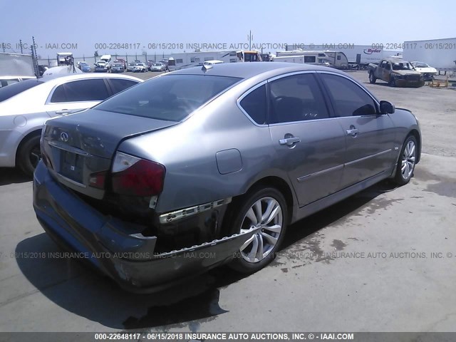 JNKAY01F88M652707 - 2008 INFINITI M35 SPORT TAN photo 4