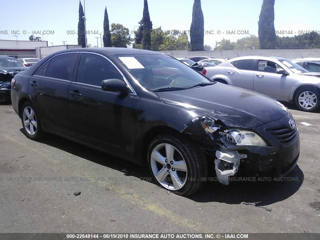 4T1BK46K47U032886 - 2007 TOYOTA CAMRY NEW GENERAT LE/XLE/SE BLACK photo 1