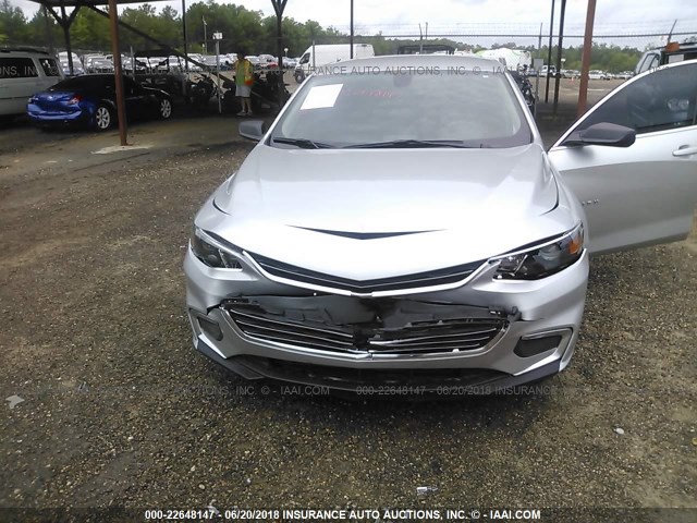 1G1ZB5ST7HF216497 - 2017 CHEVROLET MALIBU LS GRAY photo 6