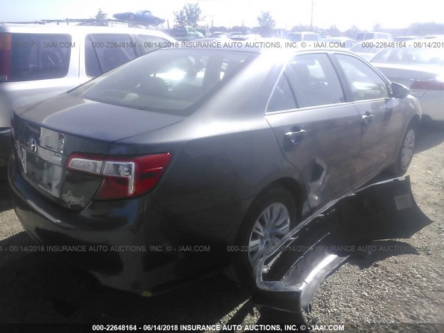 4T1BF1FKXDU654343 - 2013 TOYOTA CAMRY L/SE/LE/XLE Boz foto 4