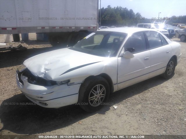 2G4WB52K931208415 - 2003 BUICK REGAL LS WHITE photo 2