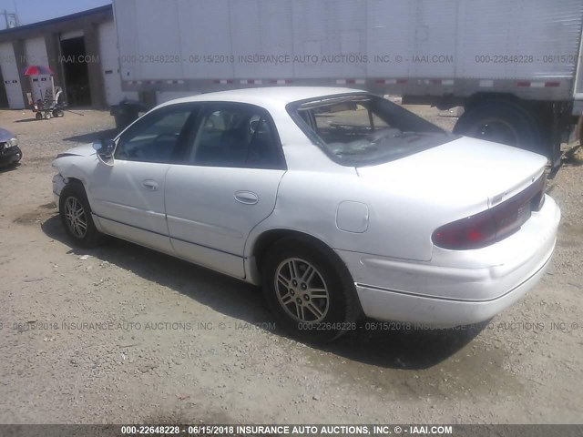 2G4WB52K931208415 - 2003 BUICK REGAL LS WHITE photo 3