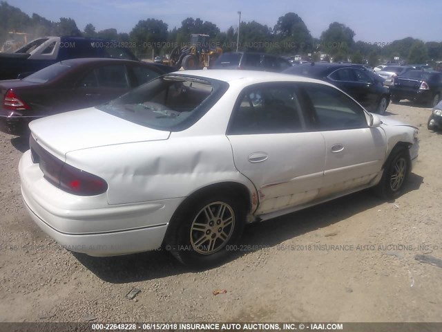 2G4WB52K931208415 - 2003 BUICK REGAL LS WHITE photo 4