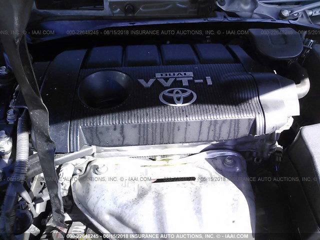 4T1BF3EK1AU052875 - 2010 TOYOTA CAMRY SE/LE/XLE ნაცრისფერი ფოტო 10