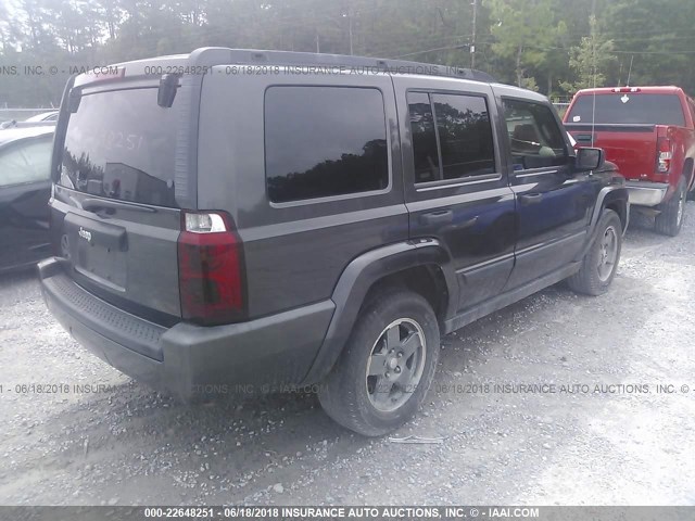 1J8HH48K26C174337 - 2006 JEEP COMMANDER Qəhvəyi foto 4