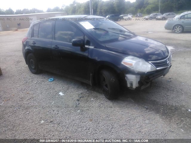 3N1BC1CP3BL466772 - 2011 NISSAN VERSA S/SL BLACK photo 1