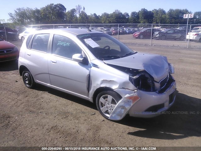 KL1TD66E79B344473 - 2009 CHEVROLET AVEO LS/LT 银色 照片 1