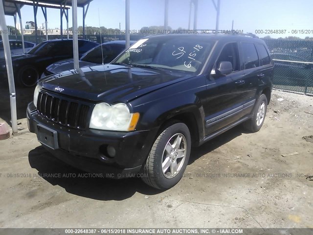 1J4GR48K26C331164 - 2006 JEEP GRAND CHEROKEE LAREDO/COLUMBIA/FREEDOM შავი ფოტო 2